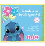 Invitación Stitch Pers
